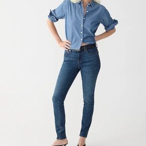 JCrew toothpick ankle jeans